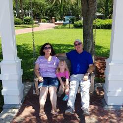 With Sadie and Teagan