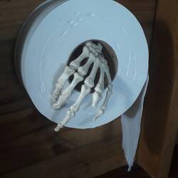 Cooler Klopapierhalter 👋🏻