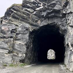 Der kleine Tunnel, da war das Ende zu sehen.