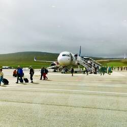 Mit diesem Flieger gehts zurück nach Kopenhagen