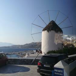 Blick von den Mühlen hinunter nach Klein Venedig