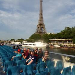 Aboard the Seine boat cruise