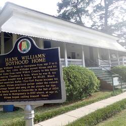 Hank William's childhood home