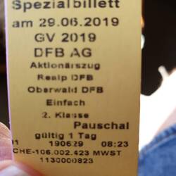 Ticket Extrafahrt