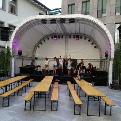 „Nevertheless“ beim Soundcheck