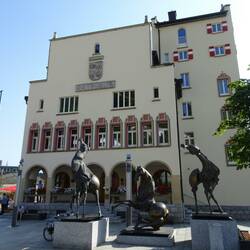 Das Rathaus von Vaduz