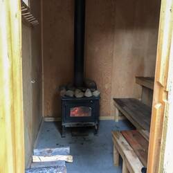 Süße Sauna beim See