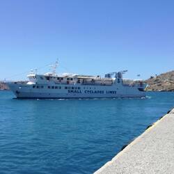 Ankunft von Markus und Marius in Ios