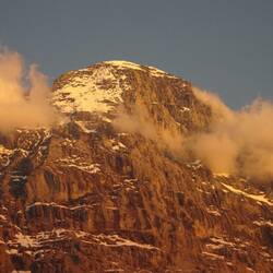 Eiger glüht