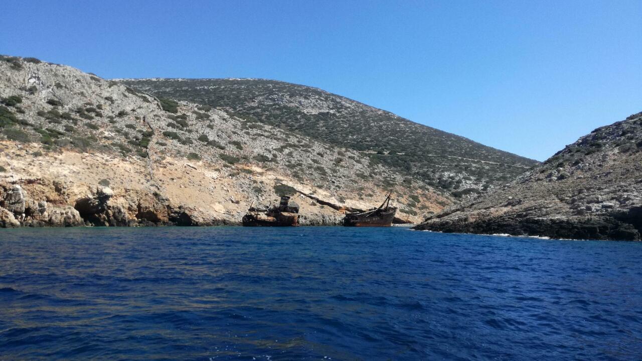 Das Wrack der Olympia aus dem Film von Luc Besson