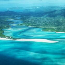 Whitsunday Island mit dem Whitehaven Beach