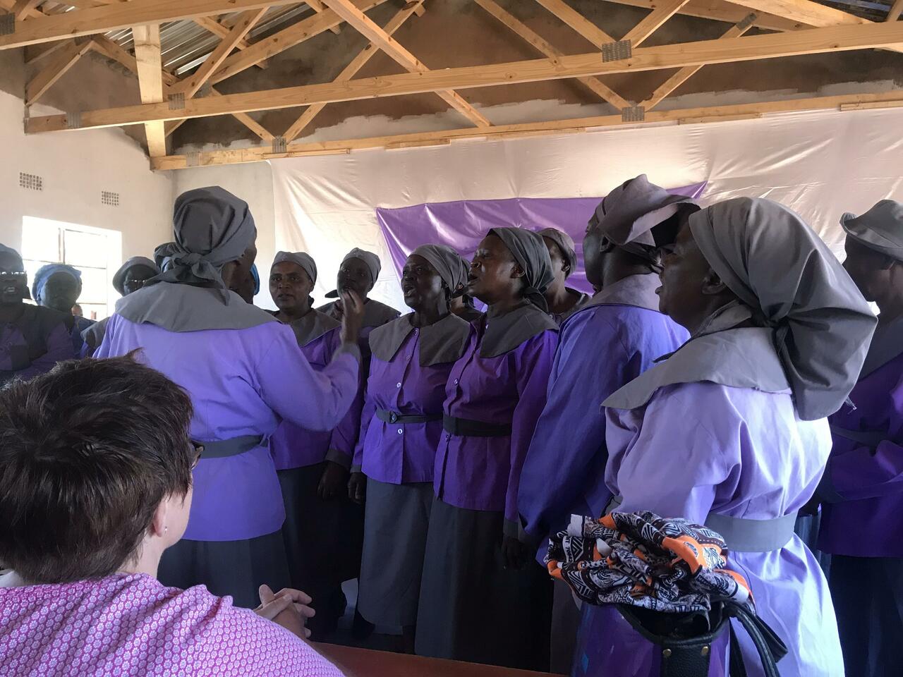 Begrüßung durch die Vashandiri