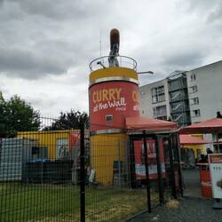 We had to try the currywurst sausage. Very nice