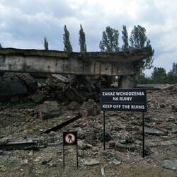 Ruins of one of the ovens