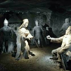 Legend of how the saltmine was discovered