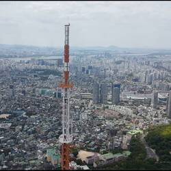 Blick über Seoul vom Seoul Tower
