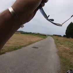 The road to the beach