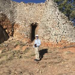 Josef auf Fotosafari