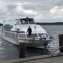 Mit der "Klink" über die Seen schippern