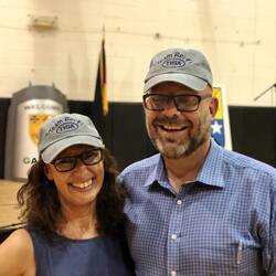 Iris Kappiegeschenk an Torsten und sich selber.