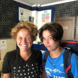 Jordan's big hair