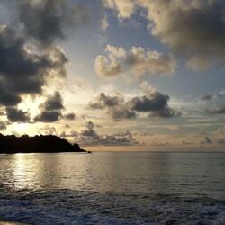 Ein weiterer atemberaubender Sonnenuntergang