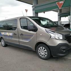 Our bus, a minibus!!