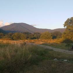 Unser Stellplatz am Lagodechi Nationalpark