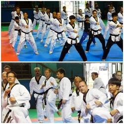 Poomsae-Seminar mit Großmeistern