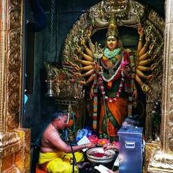 Im Veeramakaliamman Tempel