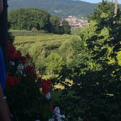 View from our lodging