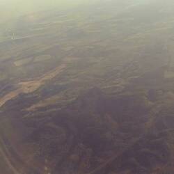 Hazy view of Romania