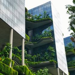 Singapur ist wirklich sehr grün