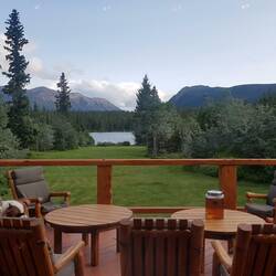 Magnificent view from the main porch