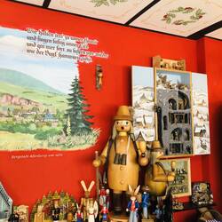 Im Restaurant gab es viel zu entdecken