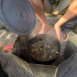 Siehst Du, Omi. Wir verhungern nicht.