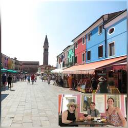The main strip where we had breaky and had a look at Chiesa di San Martino