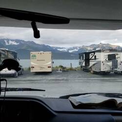 View of bay from campsite!