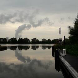 Friedliche Stimmung trotz Kernkraftwerk