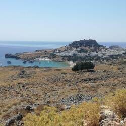 Die weiße Stadt Lindos