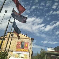 Australian flag up in our honour