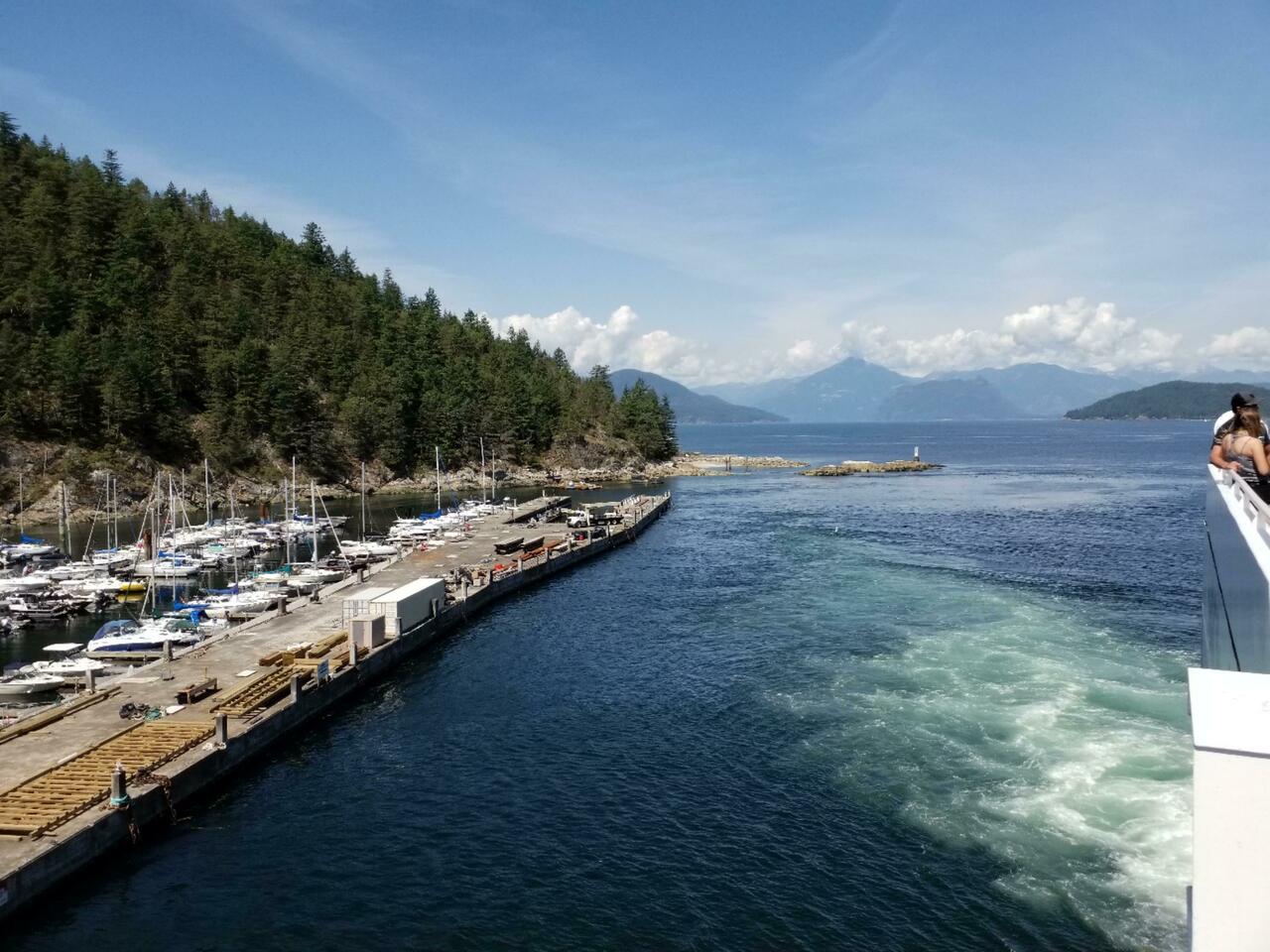Horseshoe Bay - Abfahrt von Vancouver mit der Fähre nach Nanaimo