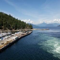 Horseshoe Bay - Abfahrt von Vancouver mit der Fähre nach Nanaimo