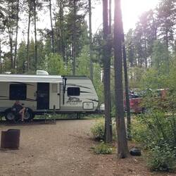 Watson Lake Campsite