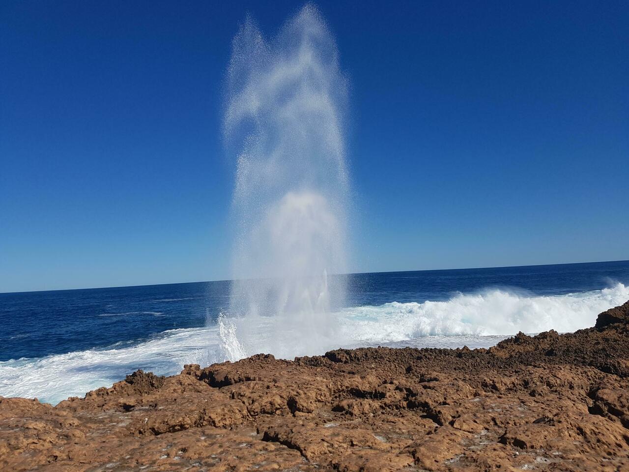 Blow hole