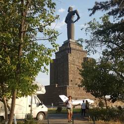 Unser Stellplatz an der Mutter Armeniens