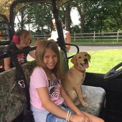 Anna and her new pal Penny