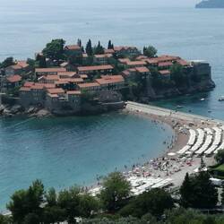 Sveti Stefan's Island full of celebreties