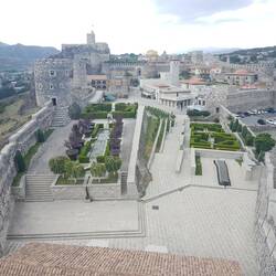 Phantastische Burganlage Rabati bei Achalziche