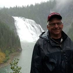 Russ at Kinuseo Falls